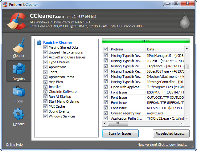 CCleaner-регистрация-очиститель
