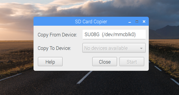 Raspberry Pi Apps SD Card