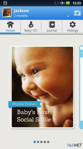 3 приложения для Android, полные отличных советов для родителей Web MD Baby