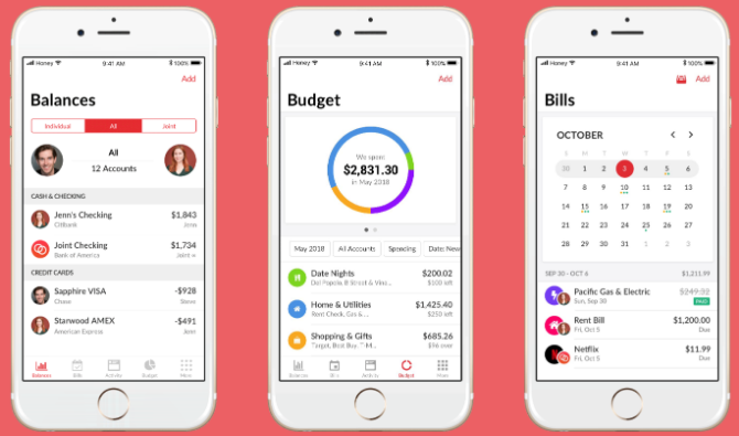 HoneyDue - это бесплатное приложение для отслеживания денег и бюджета для пар