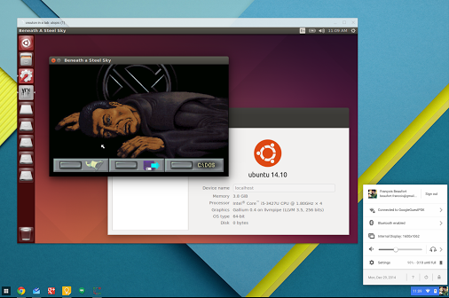 Linux на Chromebook