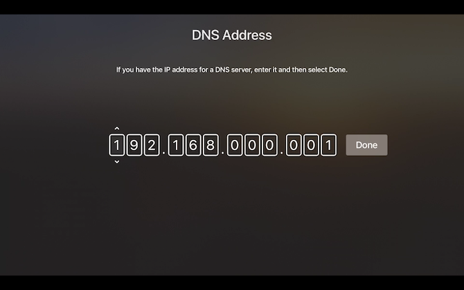 Netflix Apple TV Введите DNS