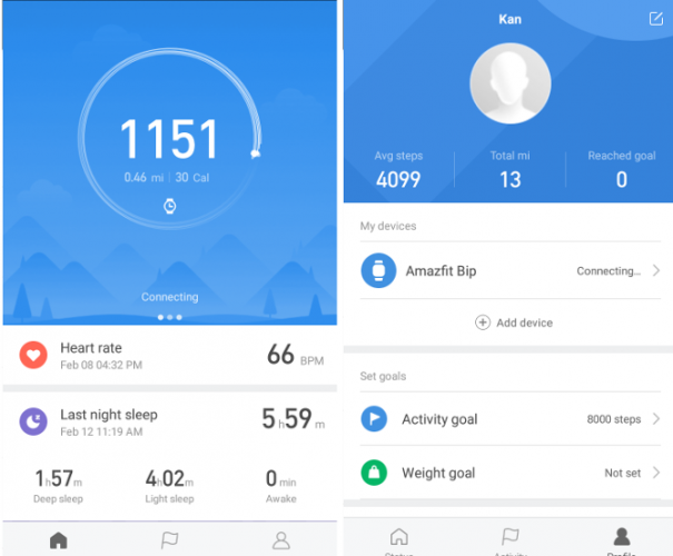 Xiaomi Huami Amazfit Bip Review: лучший фитнес-трекер, который вы можете купить за 100 миллионов долларов за приложение для группы huami amazfit bip 605x500