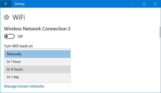 Windows 10 WiFi Настройки