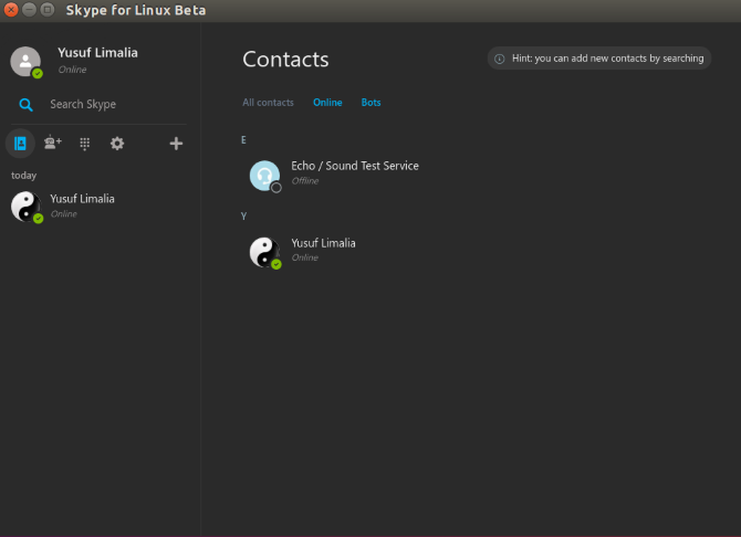 Делайте голосовые и видеозвонки в Linux через Skype