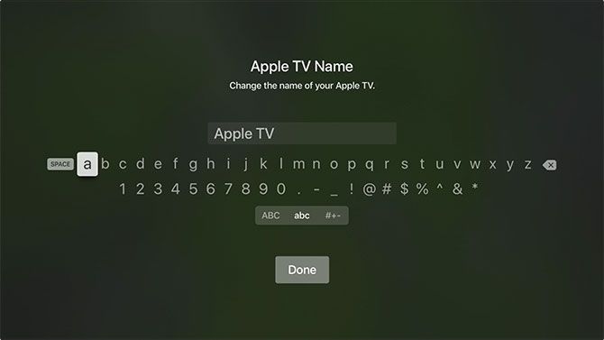 Переименовать Apple TV's AirPlay name