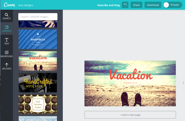 Канва щебетать