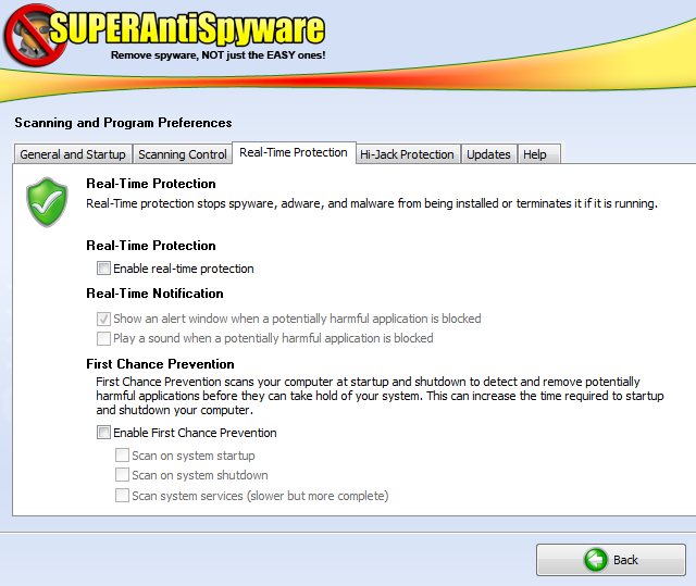 Настройки SAS в реальном времени