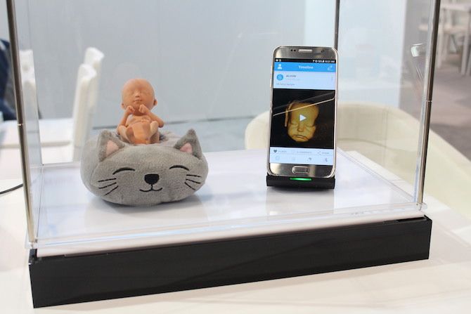 Приложение VRFetus на выставке CES 2019