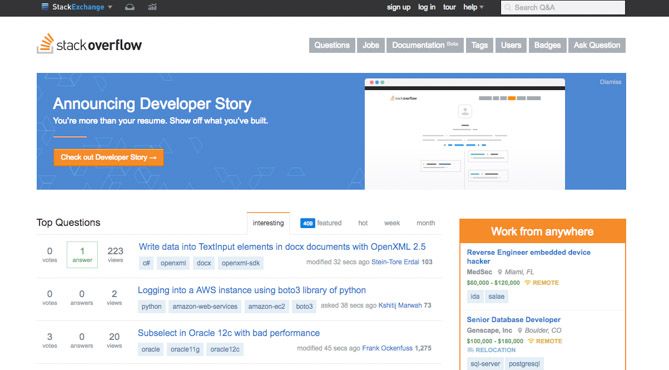 Переполнение стека