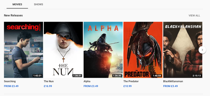 Скриншот YouTube