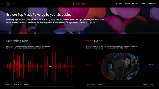Скриншот Last.fm