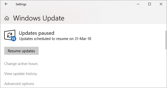 Обновления Windows 10 приостановлены