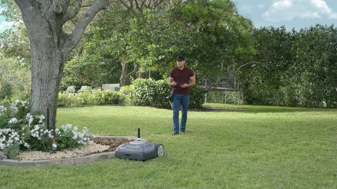 iRobot объявляет о создании роботизированной газонокосилки Hands-Free под названием Terra iRobot Terra Photo SetUp