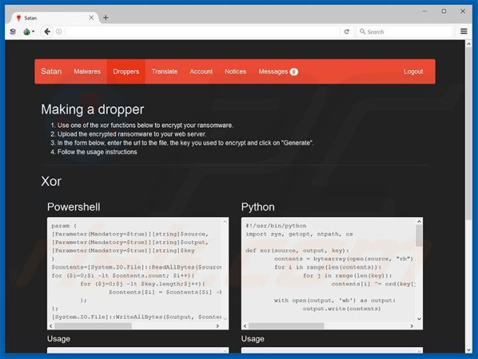 Ransomware-as-a-Service принесет хаос каждому Ransomware как создателю сервисной сатанинской пипетки
