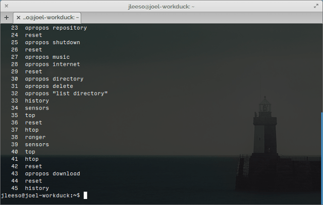 Linux-новичок-трик-история
