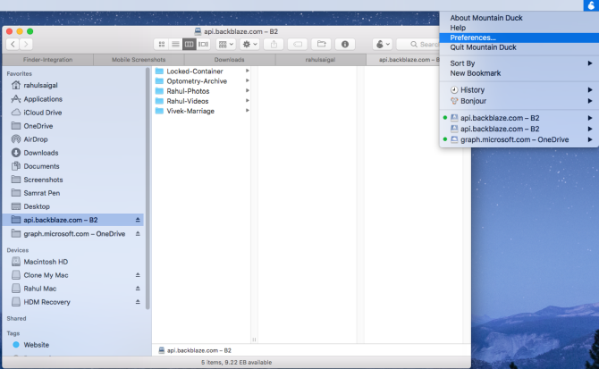 получить доступ к удаленному хранилищу в поиске с горной утки