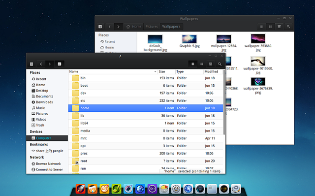 MacOS-подобный дистрибутив Deepin Linux