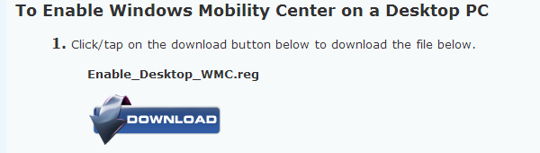 Включить Windows Media Center