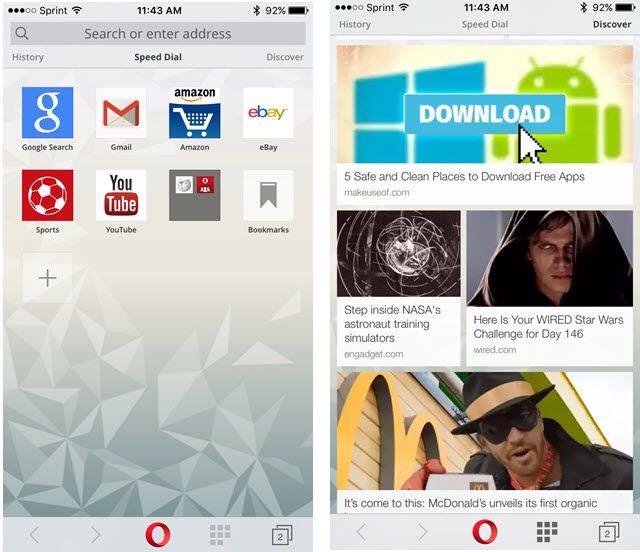 OperaMiniSpeedDiscover