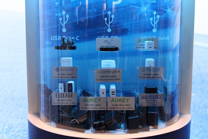 Фотография продуктов, в настоящее время использующих технологию GaNFast