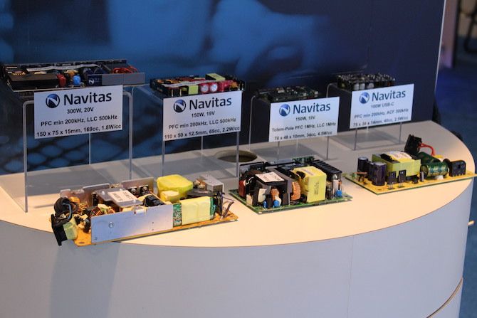 Фотография интерактивных проектов GaNFast