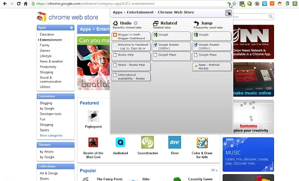 10 лучших расширений для Chrome Tab tabjump