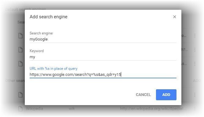 Google Custom Search