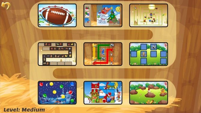 Скриншот из рождественских игр Toy Party для Android