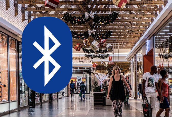 Рекламодатель Bluetooth 5 Mall Bandwidth