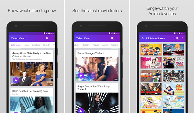 Что такое Yahoo View и что вы можете посмотреть на нем? Yahoo Посмотреть приложение для Android