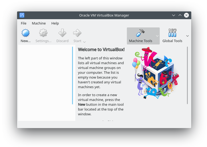 VirtualBox работает на Linux