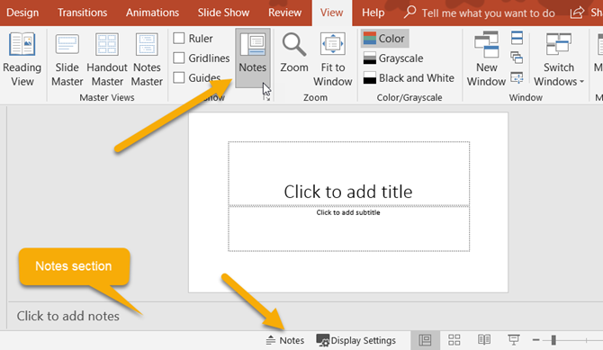 начинающий's Guide to Microsoft PowerPoint - Notes