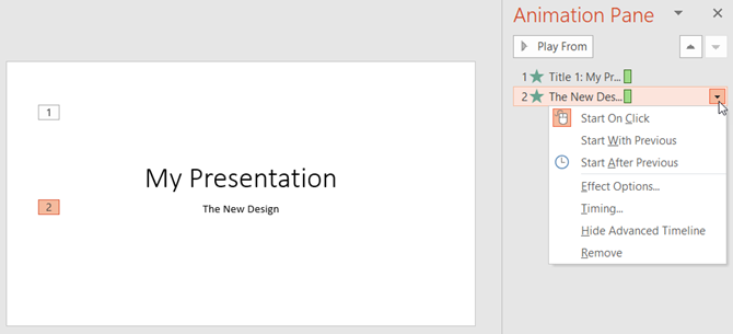 начинающий's Guide to Microsoft PowerPoint - Animations Pane and Numbers