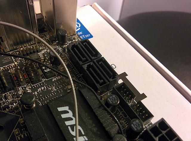 порты sata на сломанном mobo