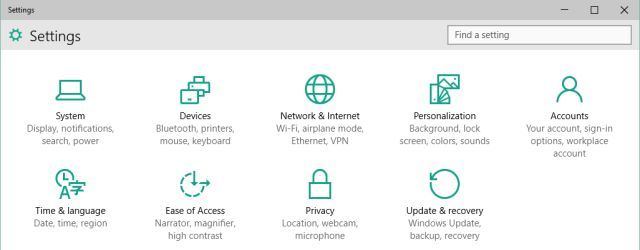 Приложение для настройки Windows 10