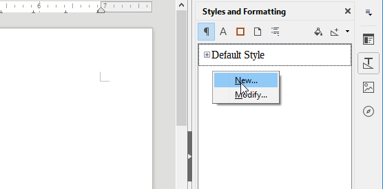 LibreOffice-зонд-таможенно-стили
