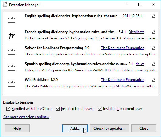 LibreOffice-TIP-расширение