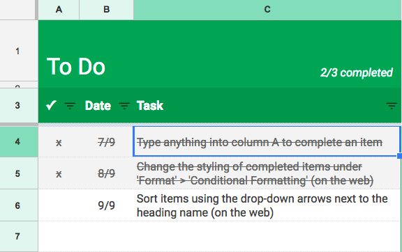 организовать всю свою жизнь с помощью листов Google