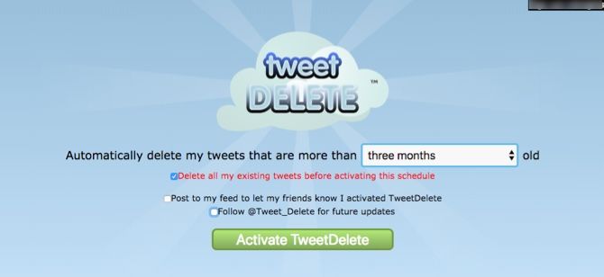 TweetDelete: Массовое удаление твитов