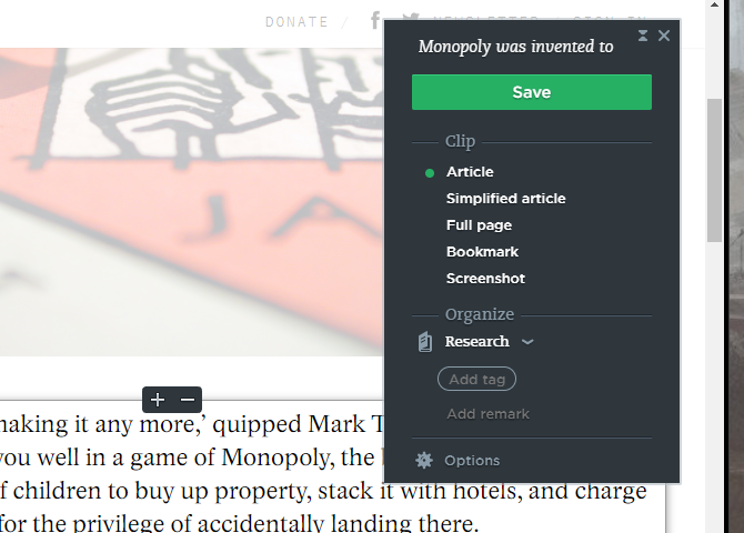 Как использовать Evernote: неофициальное руководство evernote web clipper