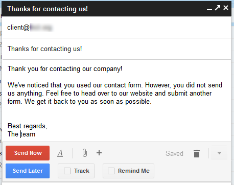 советы по электронной почте