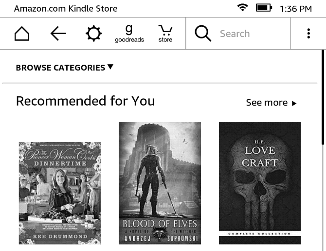 Как настроить и использовать Kindle Paperwhite 10 Kindle Store