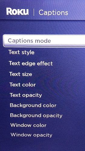 Как настроить и использовать Roku Streaming Stick параметры подписи roku 281x500