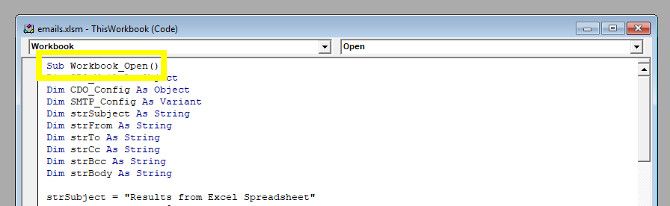 Вставьте почтовый скрипт