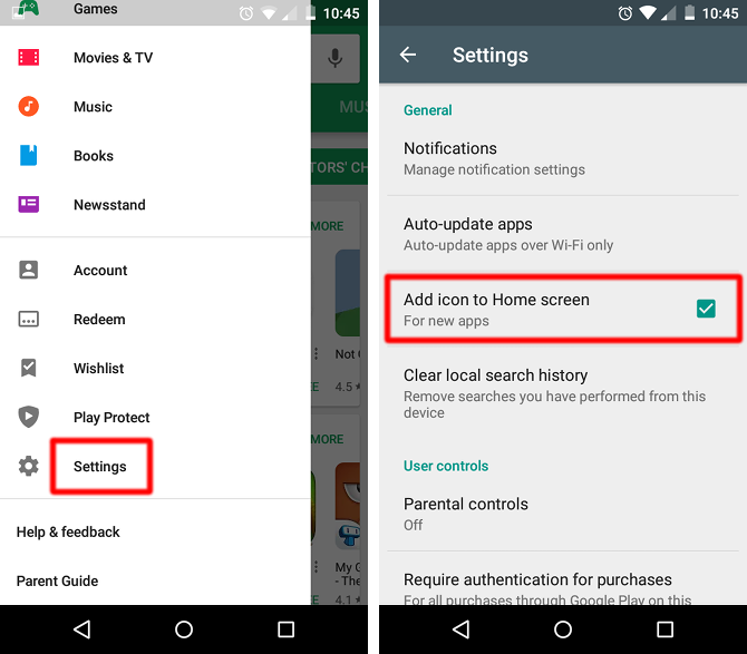 Лучшие Google Play Store Советы и хитрости для пользователей Android Android Play Store добавить домашний экран