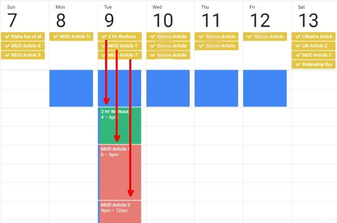 организовать каждый день
