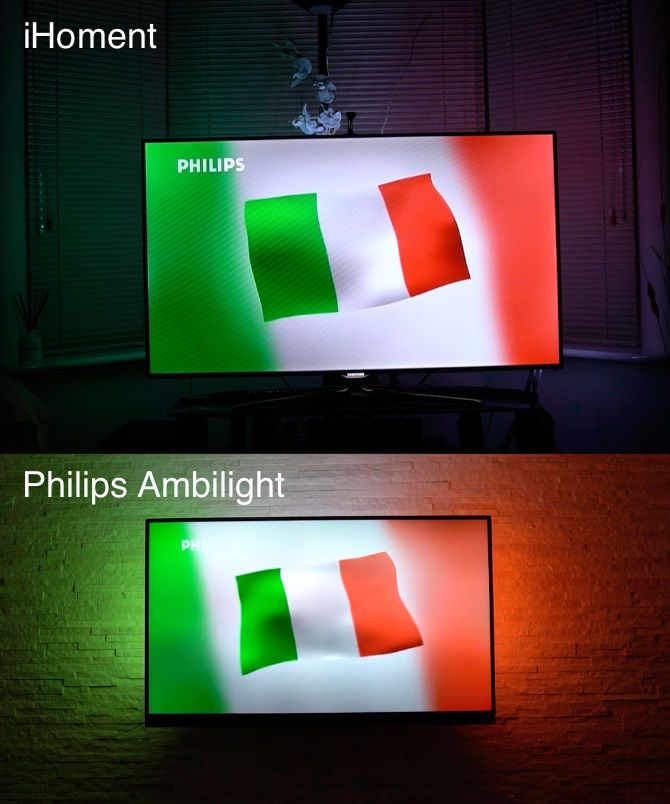 Забудьте о Philips Ambilight: модифицированная подсветка телевизора iHoment делает свою работу за 60 долларов iHoment против ambilight