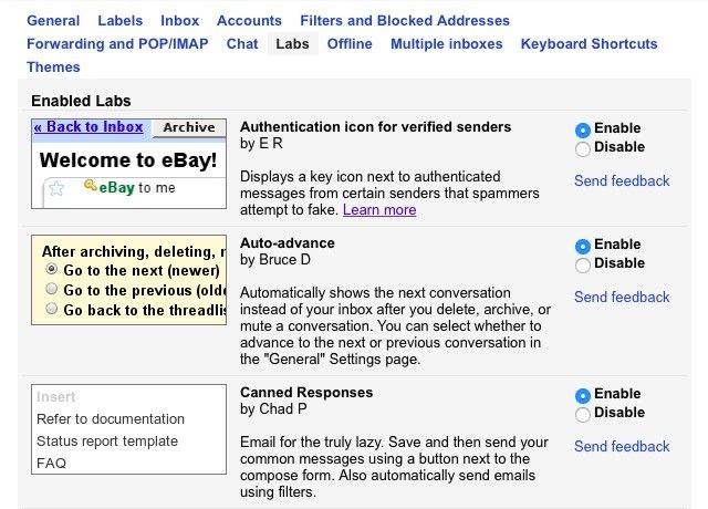 включить-Gmail-лаборатории