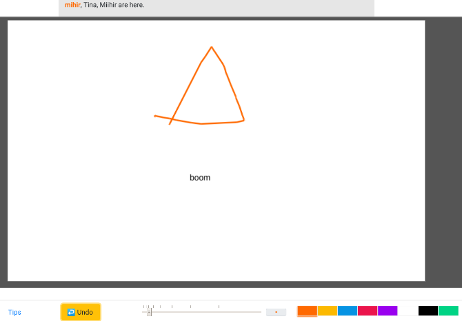 5 бесплатных альтернатив цифровой доске для Google и Microsoft' /></p>
<p>Из всех приложений для цифровых досок Crayon является самым простым из всех, что я видел. Перейдите на сайт, создайте новую комнату для досок с вашим именем и названием комнаты и поделитесь этой ссылкой с кем бы вы ни хотели пригласить.</p>
<p>Нажмите и перетащите на пустой холст, чтобы начать рисовать, так же, как любое приложение рисования. Crayon также позволяет вам использовать несколько цветов, поэтому вы можете использовать простой прием, например, назначить один цвет каждому человеку. Дважды щелкните в любом месте, чтобы открыть текстовое поле, которое вы можете ввести, которое затем будет напечатано на холсте.</p>
<p>Crayon идеально подходит, когда вам нужно быстро использовать доску с вашей командой. Это один из тех отличных инструментов для совместной работы без регистрации</p>
<p>что вы должны добавить в закладки для будущего использования.</p>
<h2>Witeboard (Web): автоматическое определение формы для красивых досок</h2>
<p><noscript><img decoding=